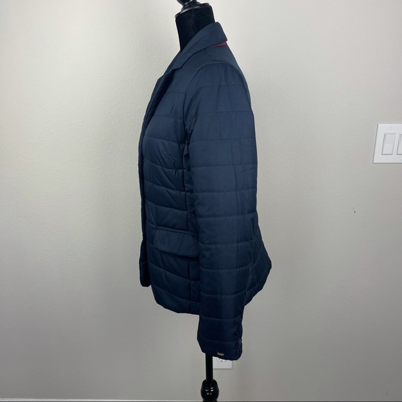 Tommy Hilfiger Women’s Navy Button down Demi season Jacket size M - Picture 4 of 12